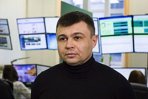Директор тепловых сетей «Сибирской генерирующей компании» Антон Баев